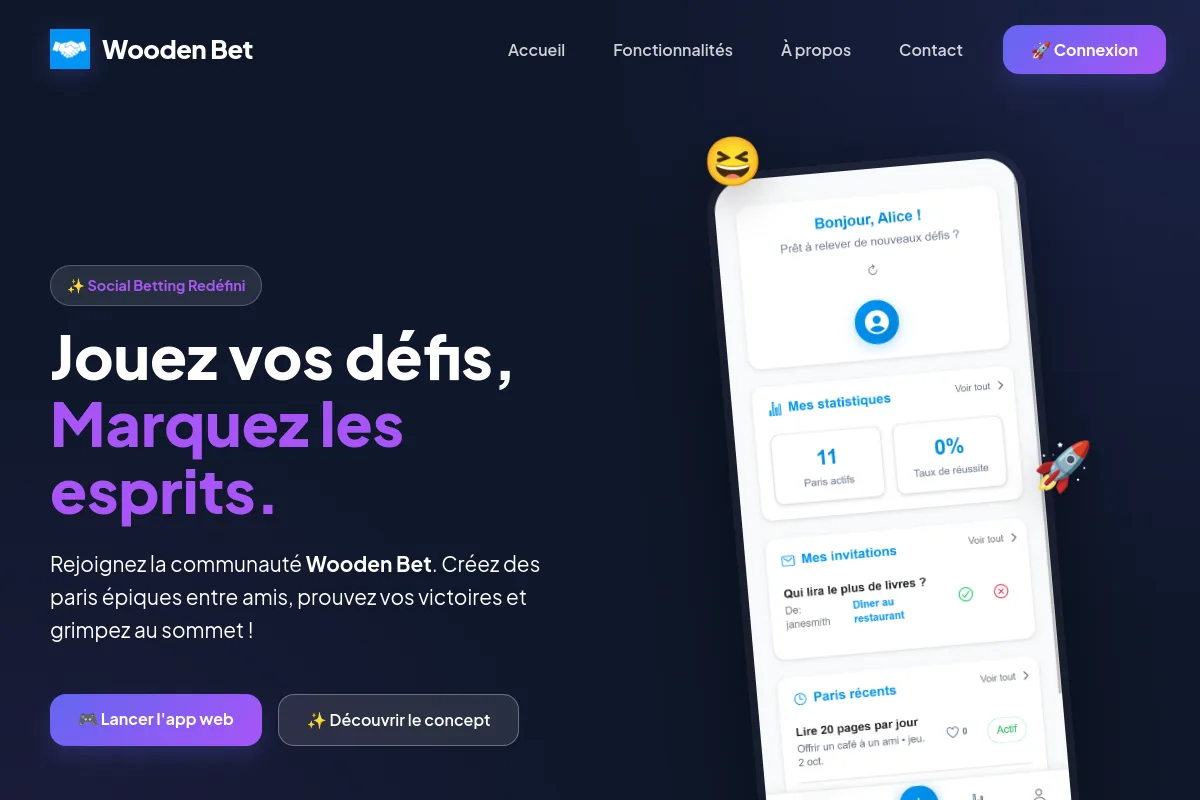 Wooden Bet